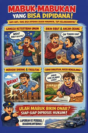 Mabuk-Mabukan dalam KUHP Terbaru: Apa yang Bisa Dipidana?
